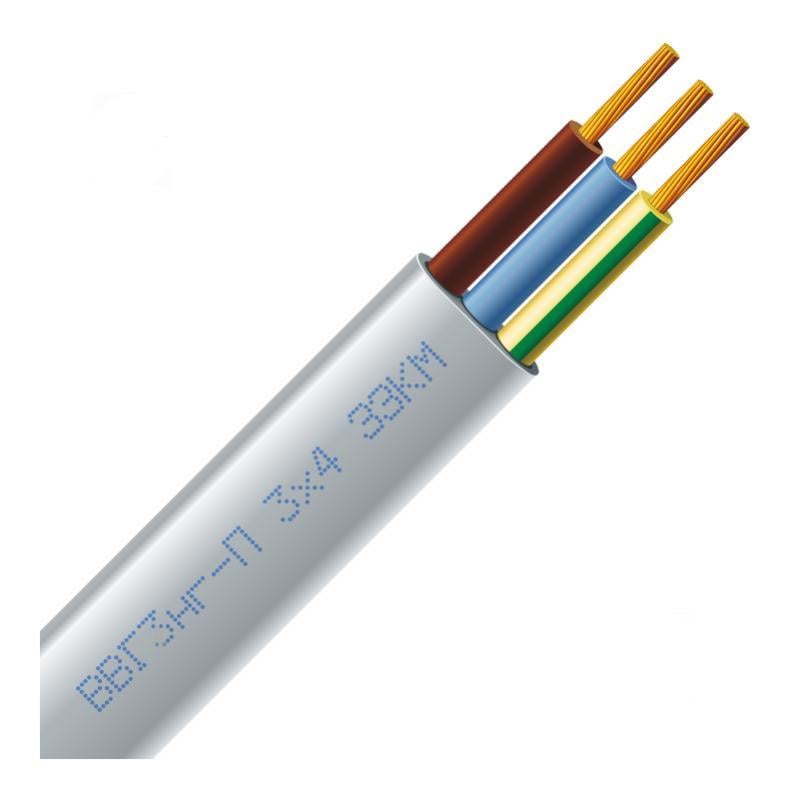 Кабель ВВГ Пнгд ЗЗЦМ 3х4 мм2