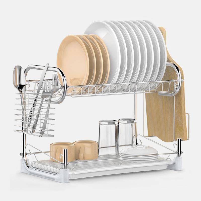 Сушарка для посуду Kitchen Storage металева Сушарка для посуду Kitchen Storage металева