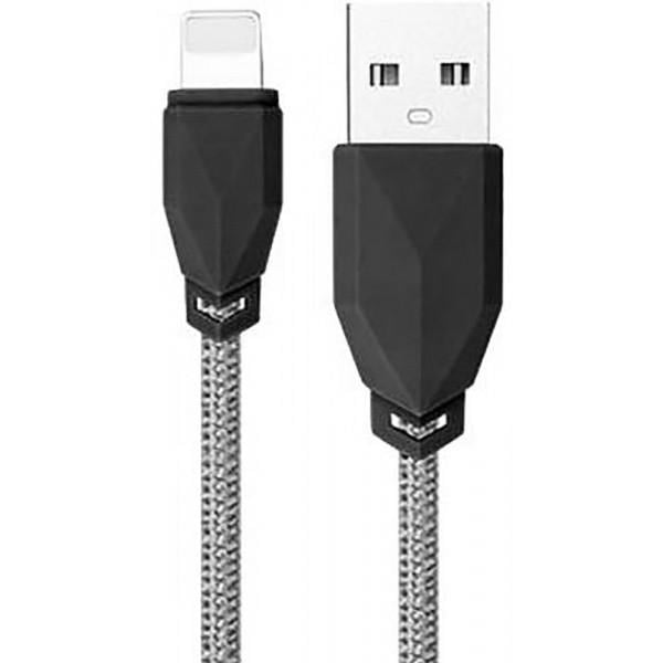 Awei Кабель AWEI CL-981 Lightning cable 1m Grey (87216)