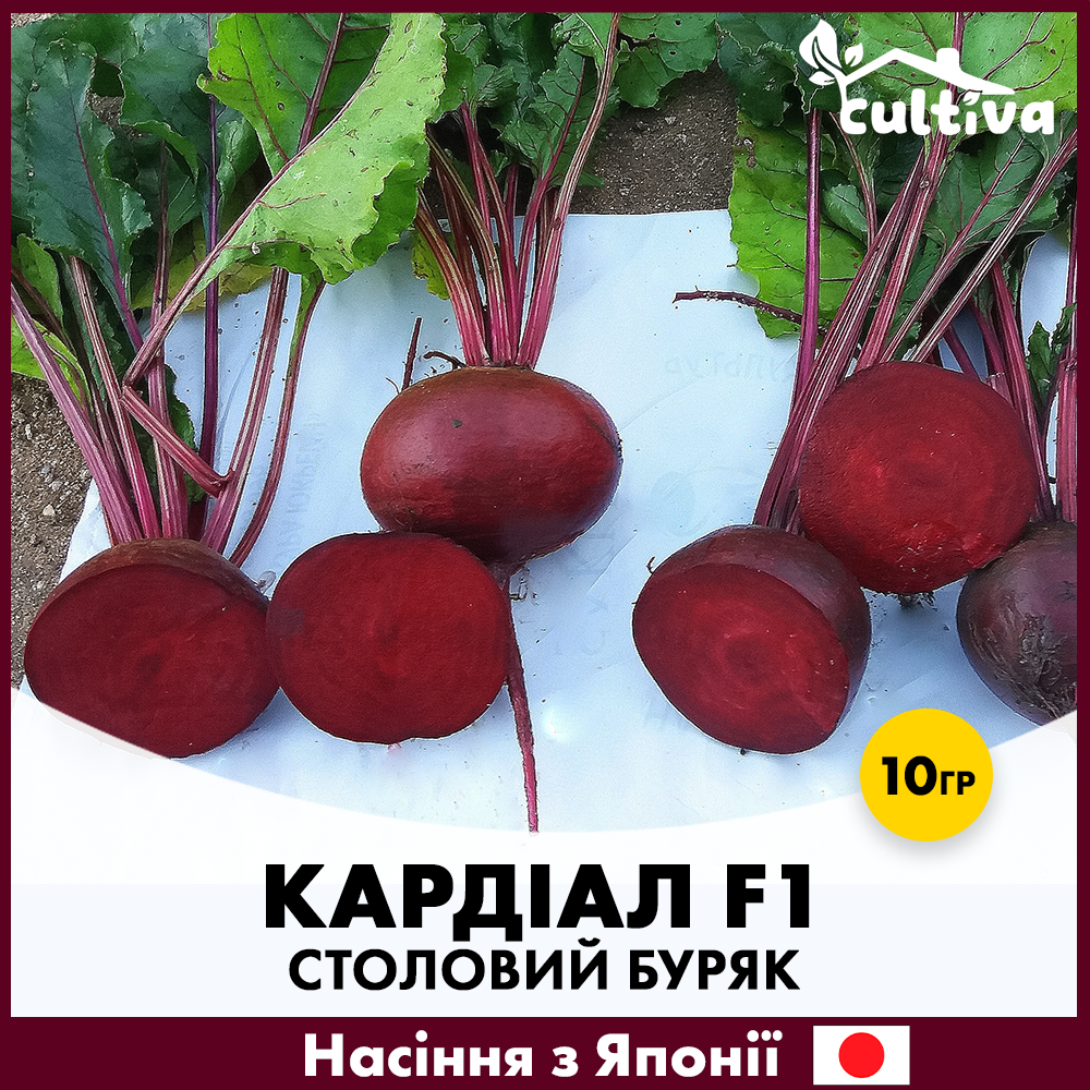 Семена свеклы Sakata Столовый Кардиал F1 10 г (R50225)