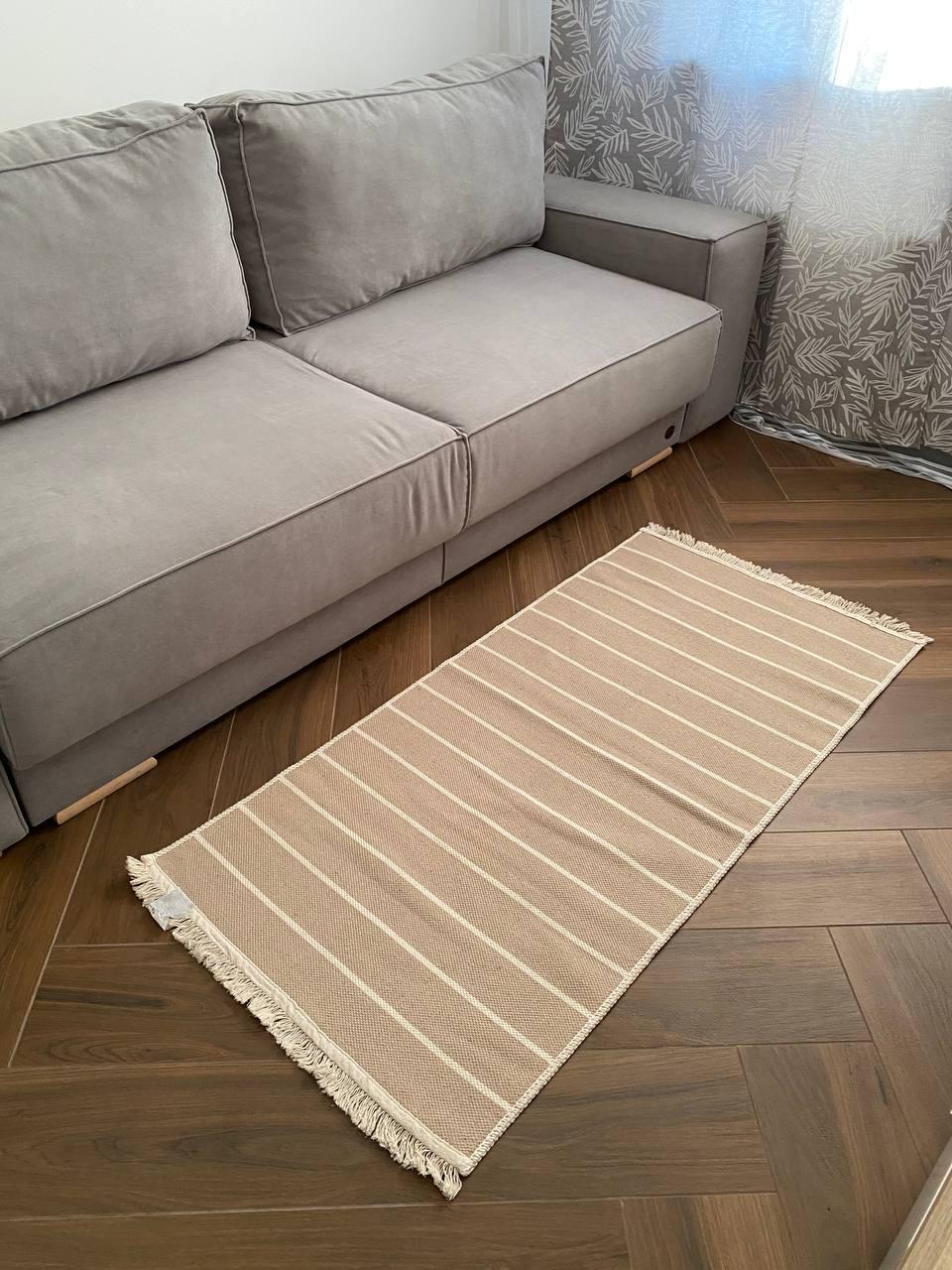 Ковер Canary Carpet Kara 152 80х300 см Cream/Beige (13486842)