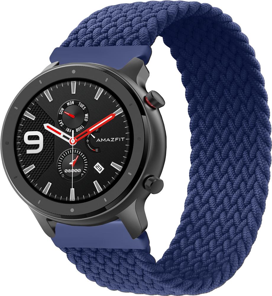 Ремешок Solo Loop для Amazfit GTR 47 мм (155 мм) Blue (22257-28)