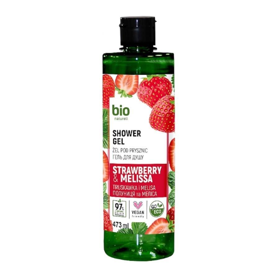 Гель для душа Bio Naturell Strawberry &amp; Melissa 473 мл (4820168434310)