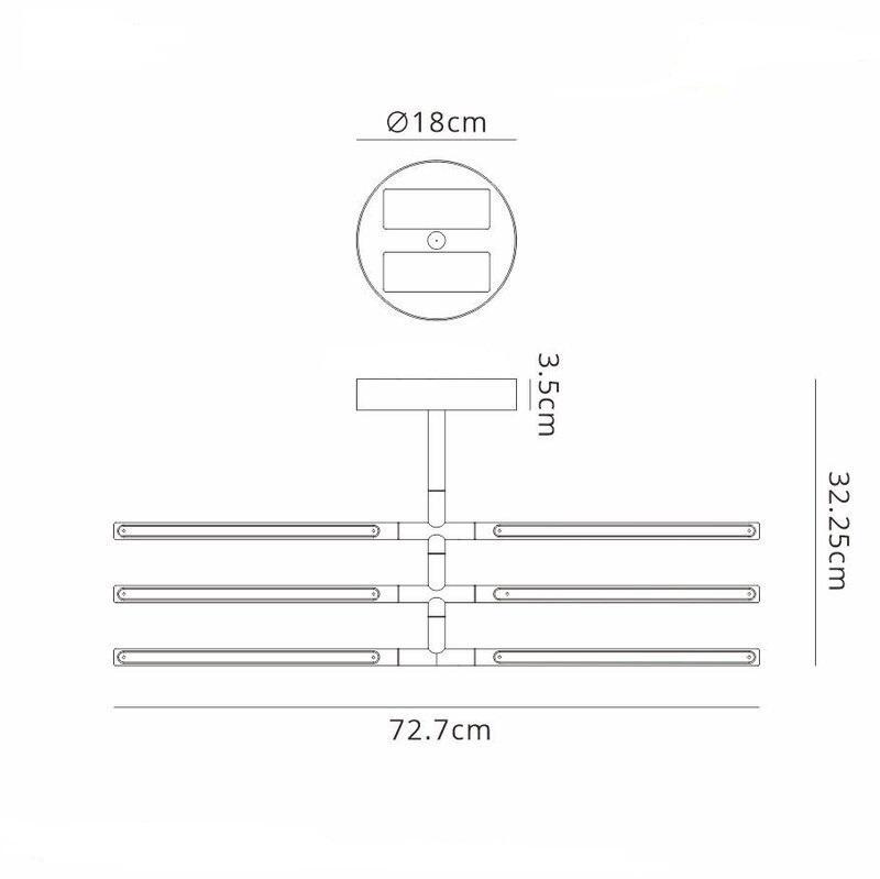 Люстра Mantra Torch 6828 - фото 4