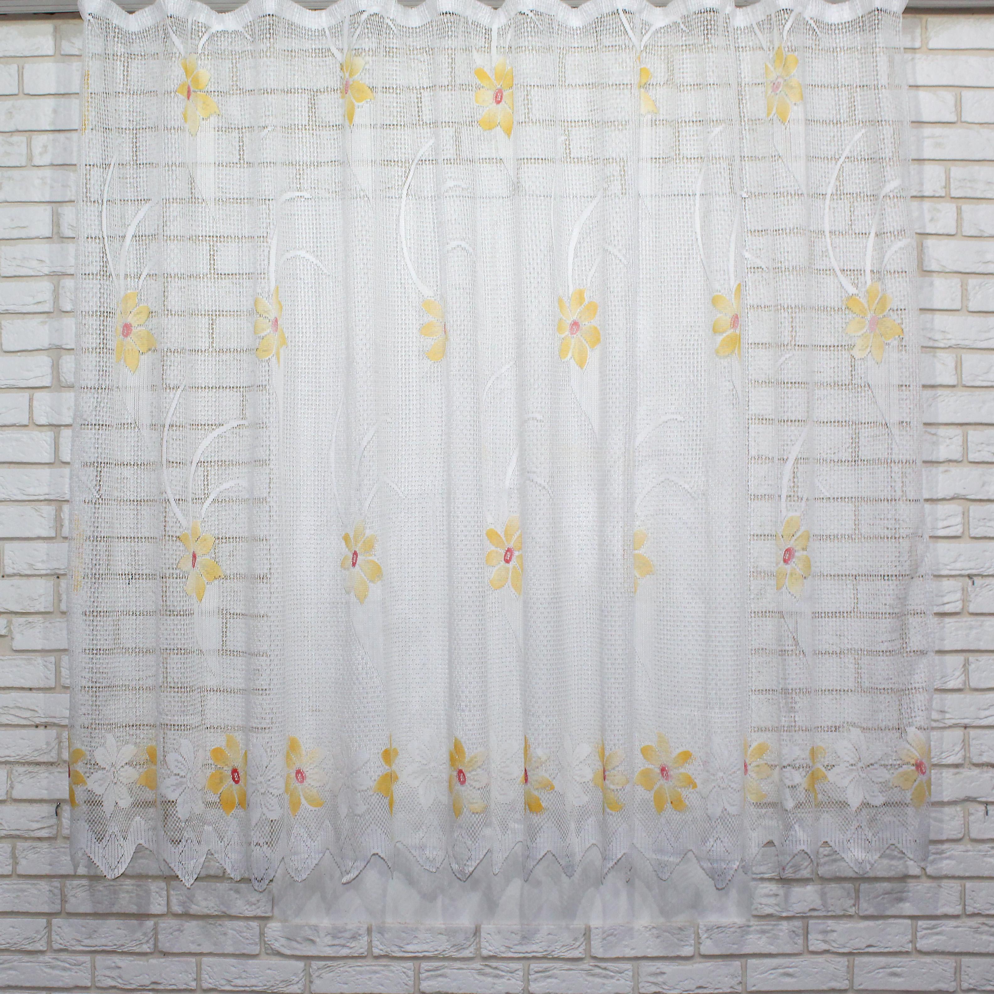 Тюль VR-Textil 896т Сетка 200 см 300х200 см Белый/Желтый (40-146) Тюль VR-Textil 896т Сетка 200 см 300х200 см Белый/Желтый (40-146)