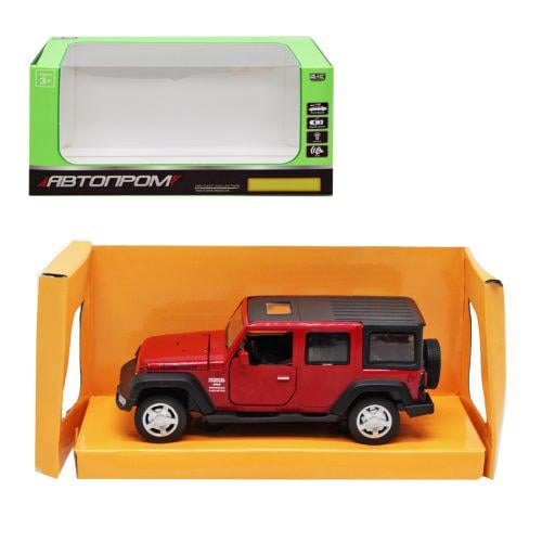Машина Автопром Джип 14х5х5 см Red (180390)