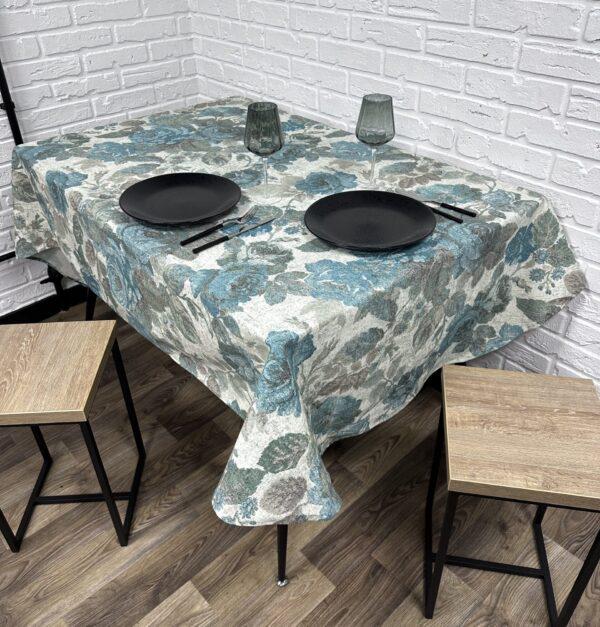 Скатерть водоотталкивающая Comfort Home Gobelen с тефлоновым покрытием 140x180 см