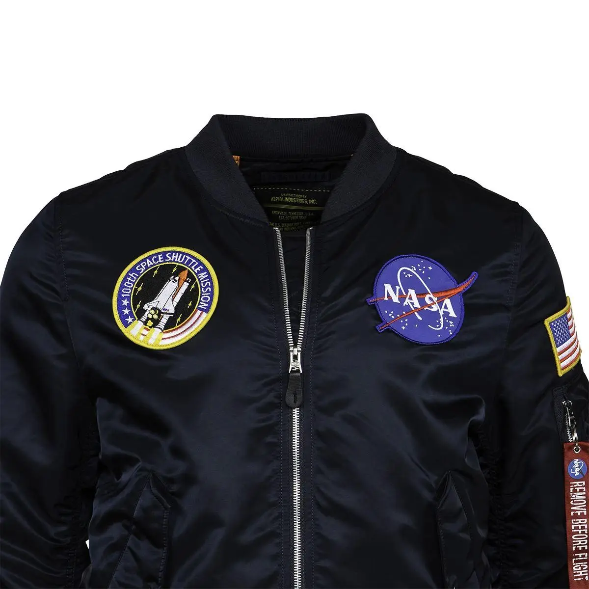 Вітрівка Alpha Industries L-2B NASA Flight Jacket M Blue (MJL47020C1BM) - фото 3