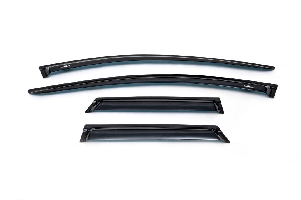 Ветровики HIC для Mazda CX-7 2006-2012 гг. поликарбонат Черный Ветровики HIC для Mazda CX-7 2006-2012 гг. поликарбонат Черный