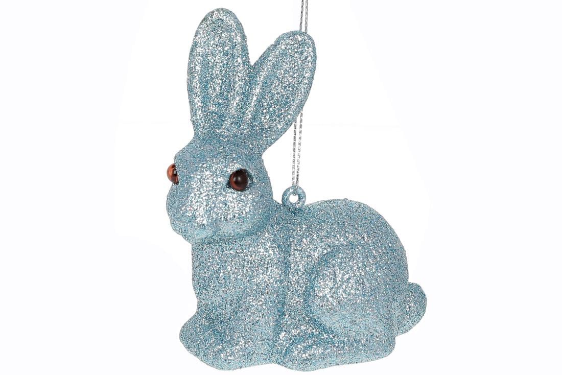 Елочное украшение BonaDi Кролик 10 см (113-877)