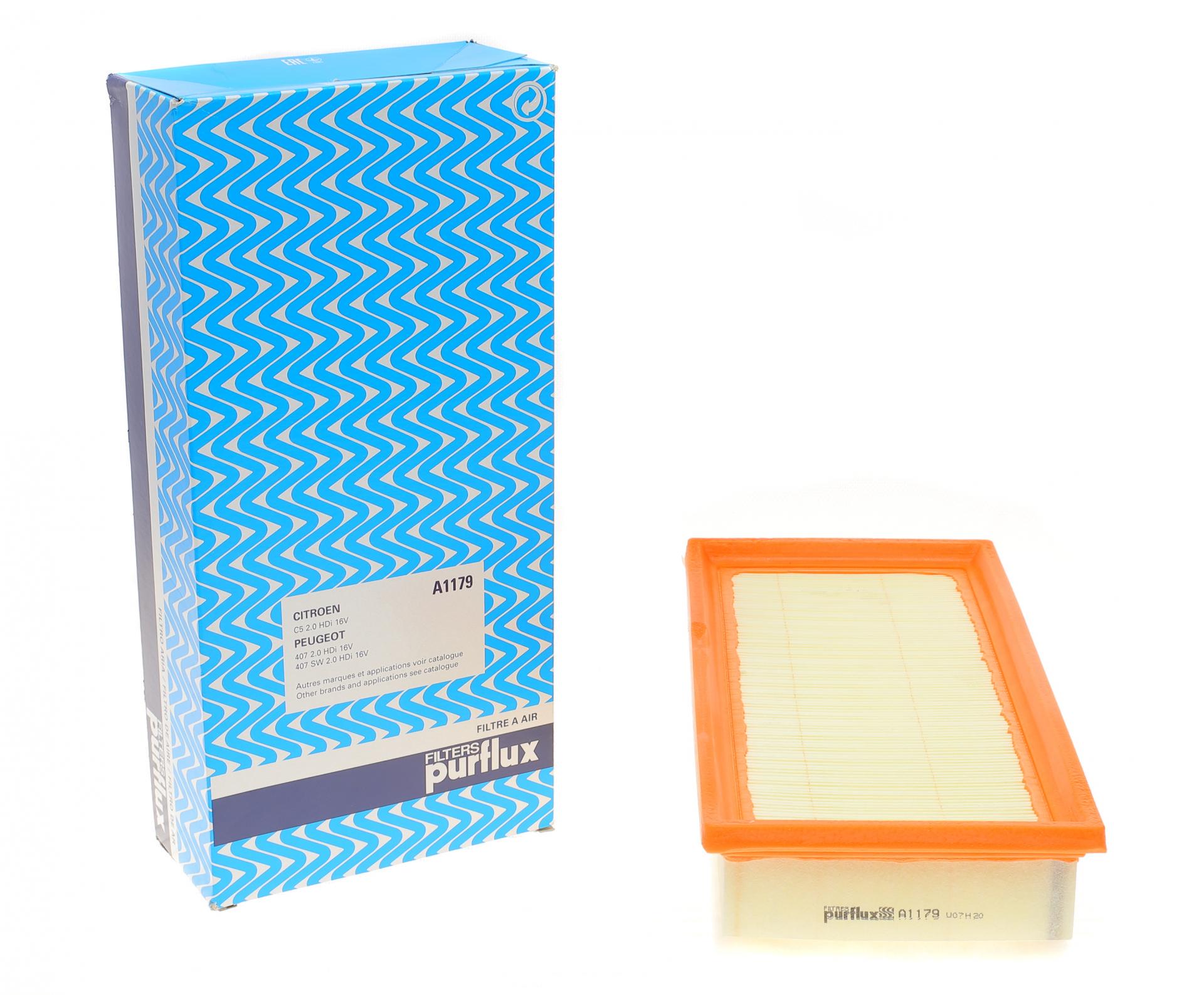 Фильтр воздушный PURFLUX для Citroen C5 2,0HDI 04- (A1179)