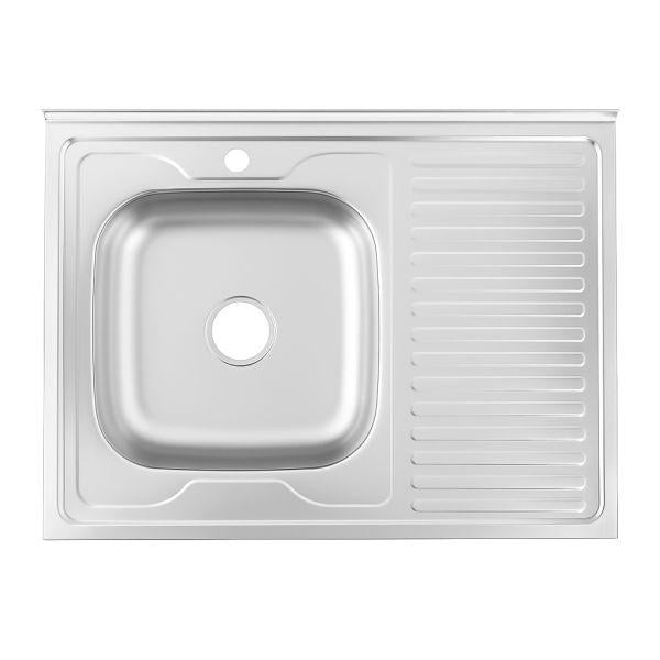 Мойка для кухни Venta VM8066LS левая 600x800 мм Satin (109643) Мойка для кухни Venta VM8066LS левая 600x800 мм Satin (109643)