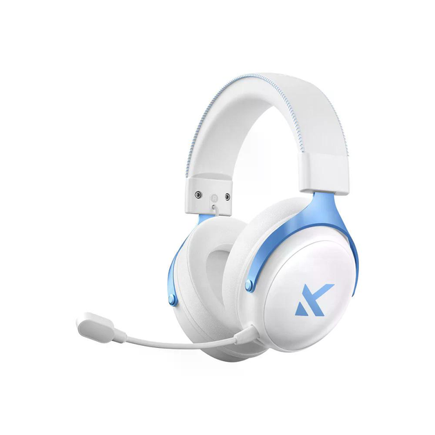 Навушники бездротові Mchose V9 Pro White/Blue - фото 2 Навушники бездротові Mchose V9 Pro White/Blue - фото 2