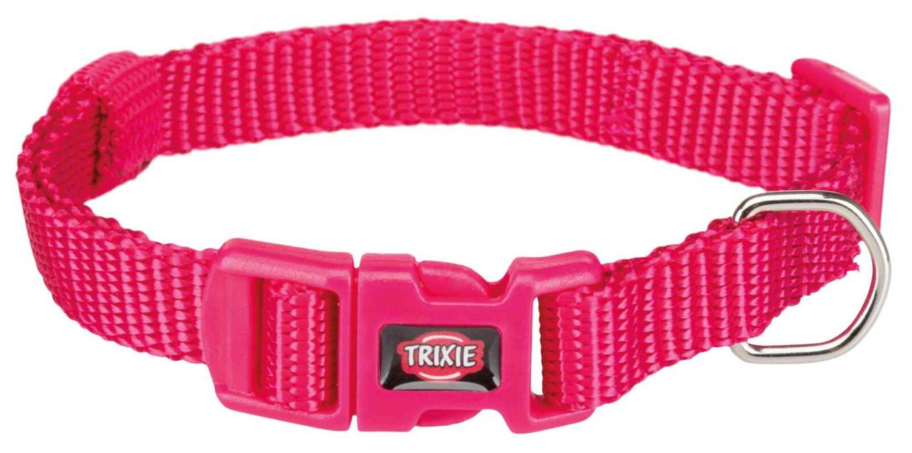 Ошейник для собак Trixie Premium с обхватом нейлон 22-35 см XS-S Фуксия (1789925657)