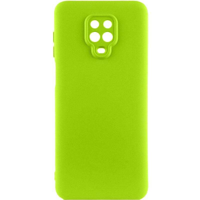 Протиударний чохол Silicone Cover Lakshmi Full Camera (A) для Xiaomi Redmi Note 9s / Note 9 Pro / Note 9 Pro Max Neon Green