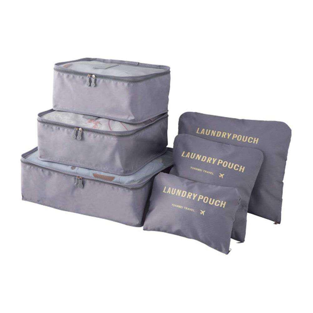 Органайзер для вещей Laundry Pouch 6в1 Серый (802077)