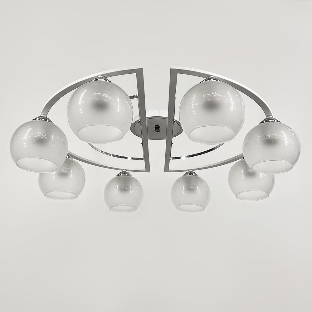 Люстра потолочная Light House LNF-17527/8CH/WT/WT Белый