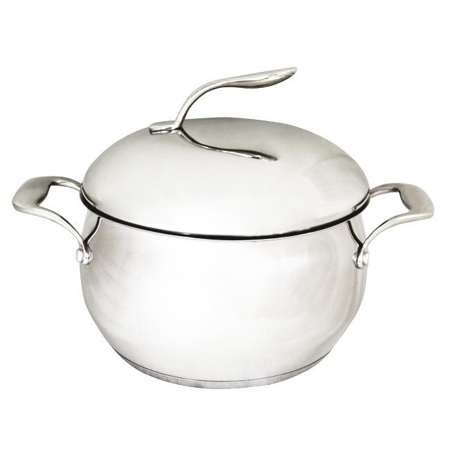 Набор кухонной посуды Lora NS13 нержавеющая сталь 9 пр. Серый - фото 3 Набор кухонной посуды Lora NS13 нержавеющая сталь 9 пр. Серый - фото 3