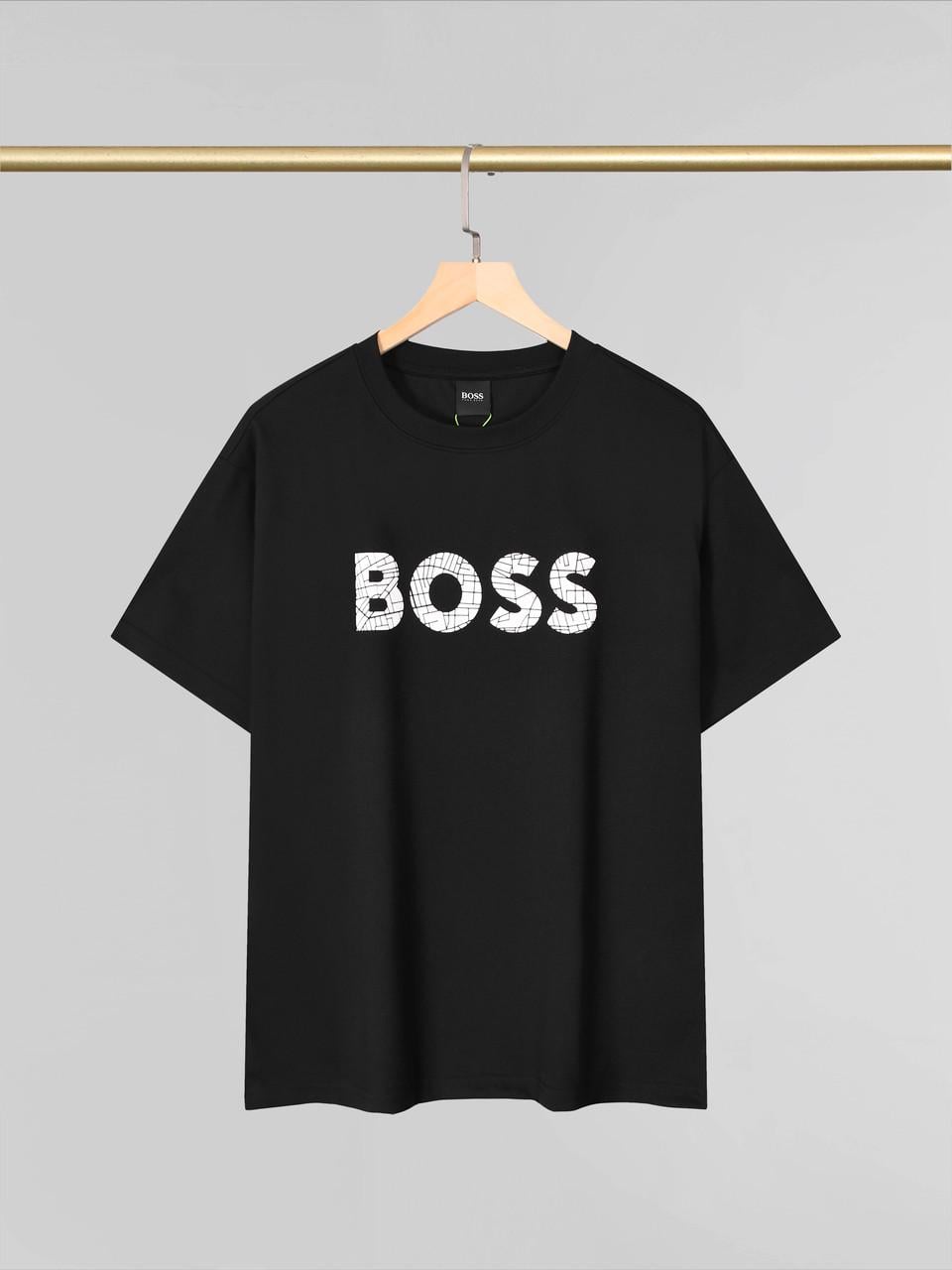 Футболка мужская BOSS Regular Fit Crash Logo T-Shirt L Черный (HB12003.2L) Футболка мужская BOSS Regular Fit Crash Logo T-Shirt L Черный (HB12003.2L)
