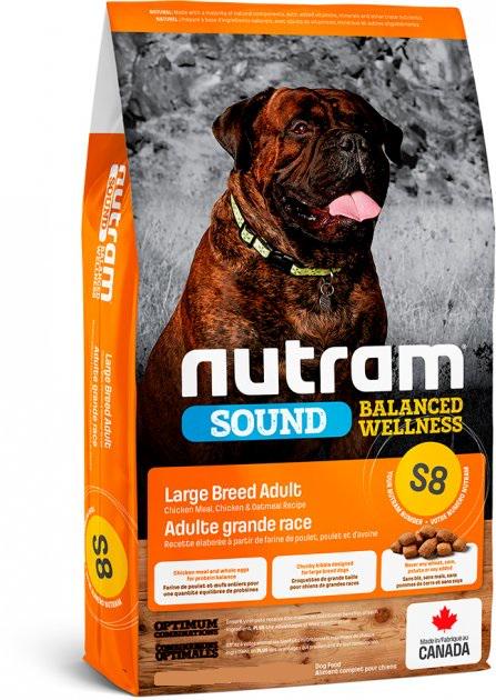 Корм сухой для собак Nutram S8 Sound Balanced Large Breed Dog Chicken 20 кг (24149081)
