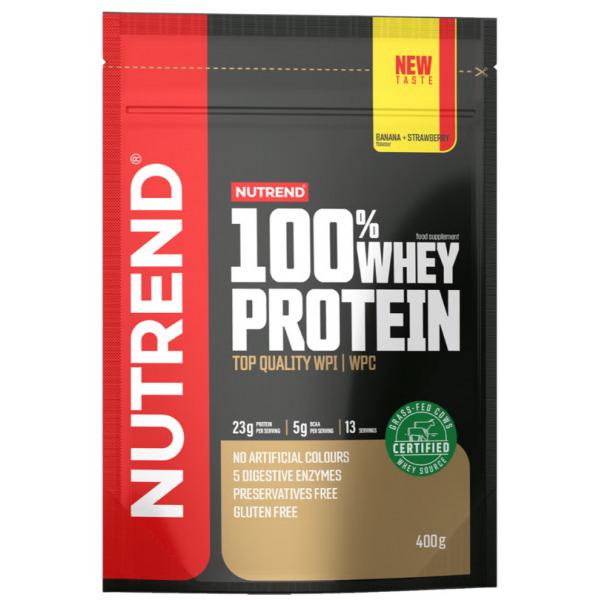 Протеїн Nutrend 100% Whey Protein Banana/strawberry 400 г