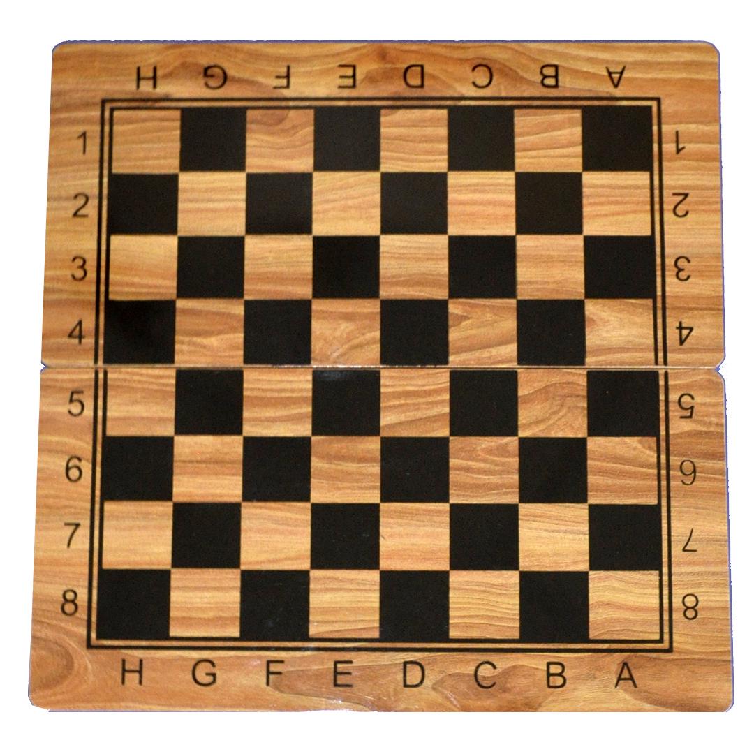Шахи дерев'яні фігури та дошка 35х35 см (V2307-11)