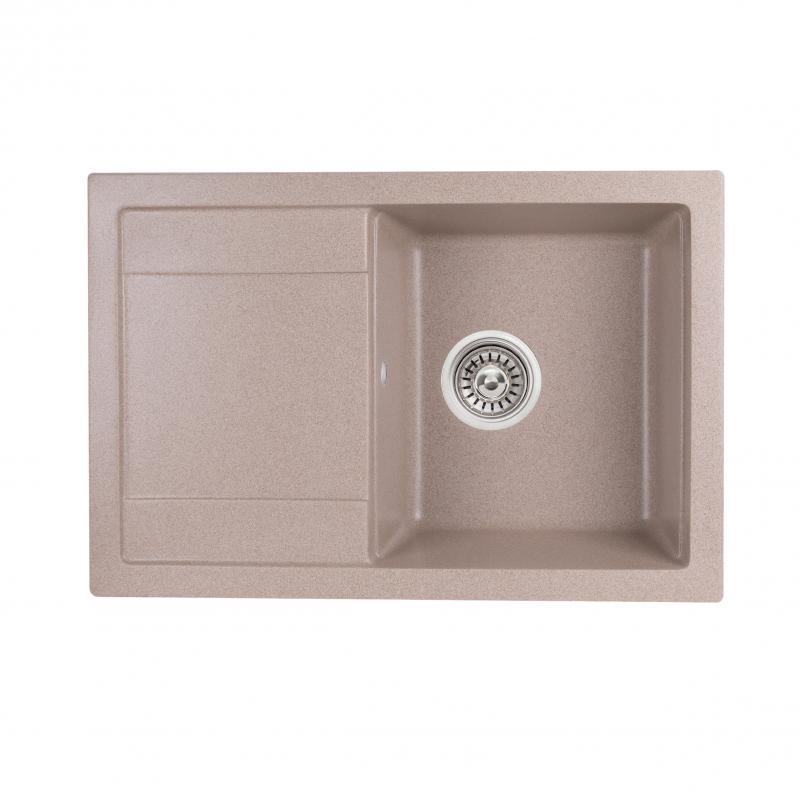 Кухонная мойка Q-tap CS 7449 Beige (QT7449BEI551)