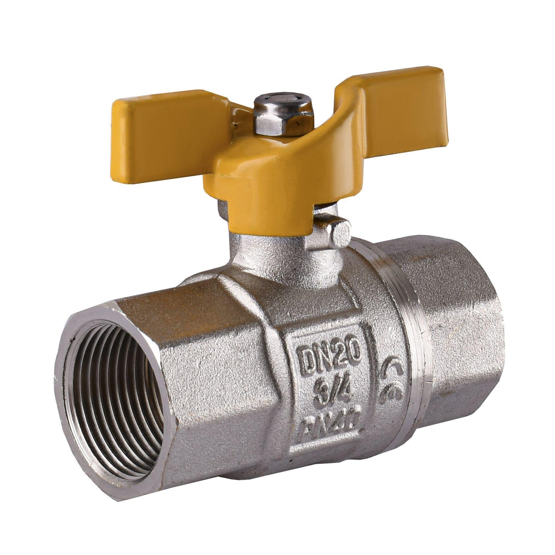 Кран шаровый прямой Selba 3/4″ ВВ ЖБ SL1507 (000009626)
