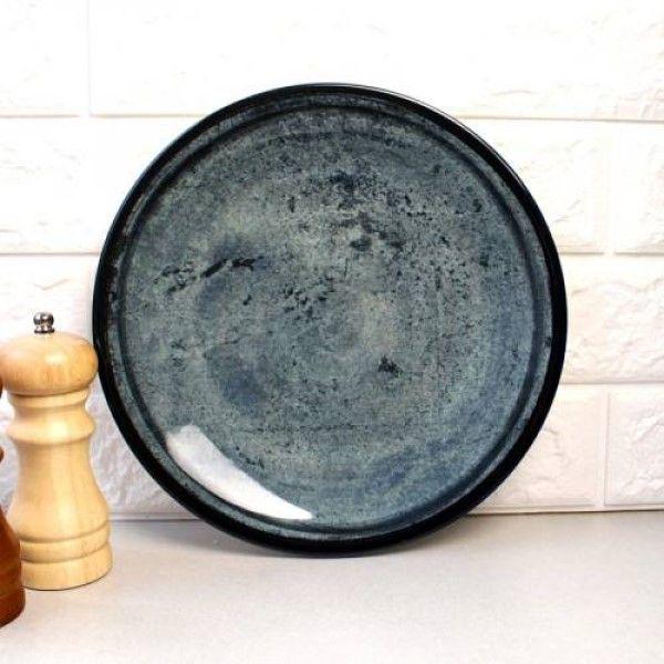 Набор блюд Kütahya Porselen Atlantis мелких 21 см 6 шт. Blue (NB3021) - фото 2 Набор блюд Kütahya Porselen Atlantis мелких 21 см 6 шт. Blue (NB3021) - фото 2