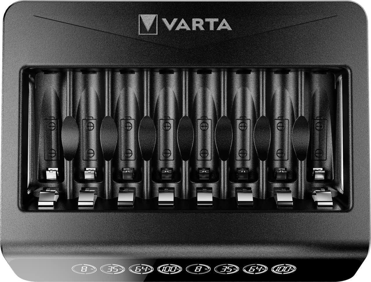 Зарядний пристрій універсальний Varta LCD Multi Charger+ Plus 57681 AA/AAA LCD 8 каналів (25994136)