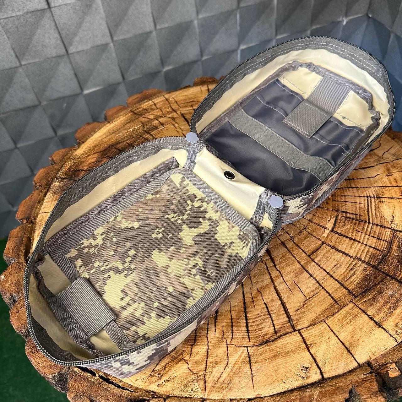 Подсумок для аптечки быстрого сброса стандарт НАТО Пиксель - фото 9 Подсумок для аптечки быстрого сброса стандарт НАТО Пиксель - фото 9