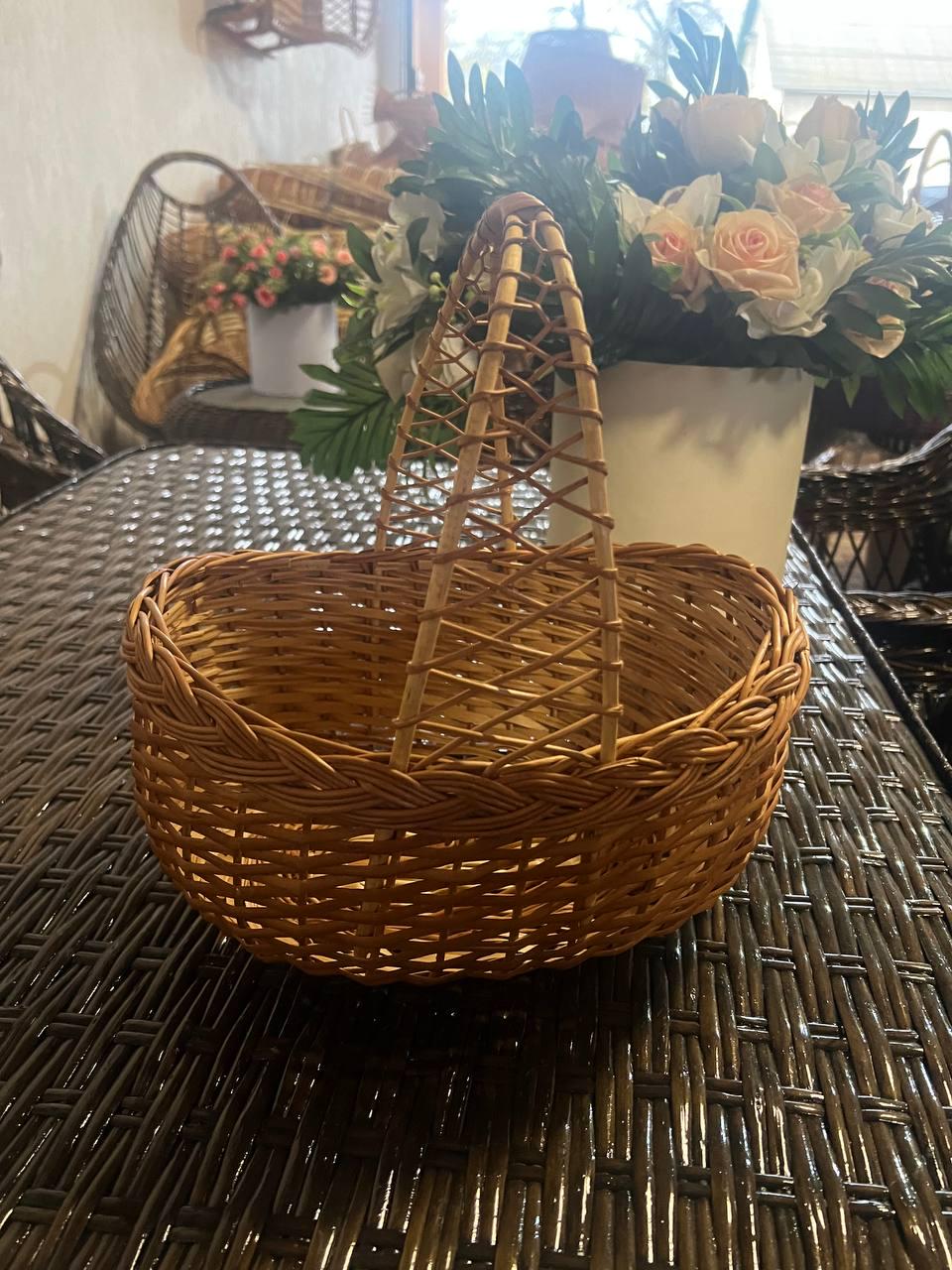 Корзина овальная подарочная Сімейний Затишок Коричневый - фото 2