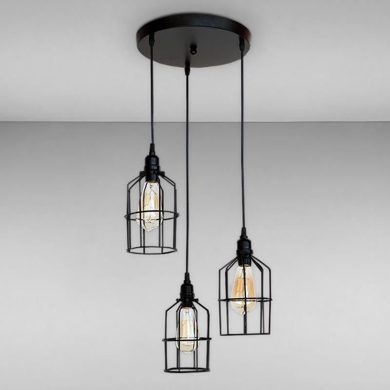 Люстра подвесная Light House LS-17203F-3 300 Черный