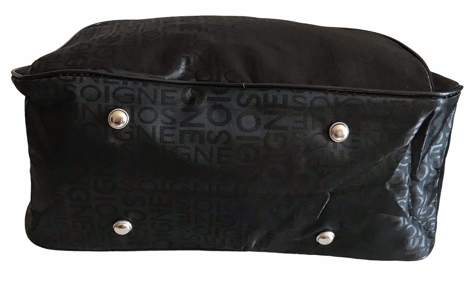 Сумка дорожная ручная кладь с длинным ремнем через плечо Черный (8802BL) - фото 4 Сумка дорожная ручная кладь с длинным ремнем через плечо Черный (8802BL) - фото 4