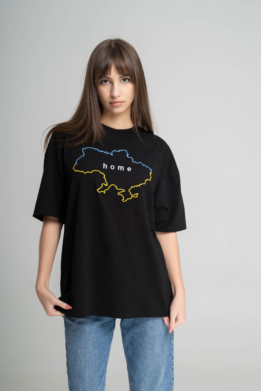 Вишиванка жіноча Melanika Мій дім L-XL Чорний (2122111567) - фото 2