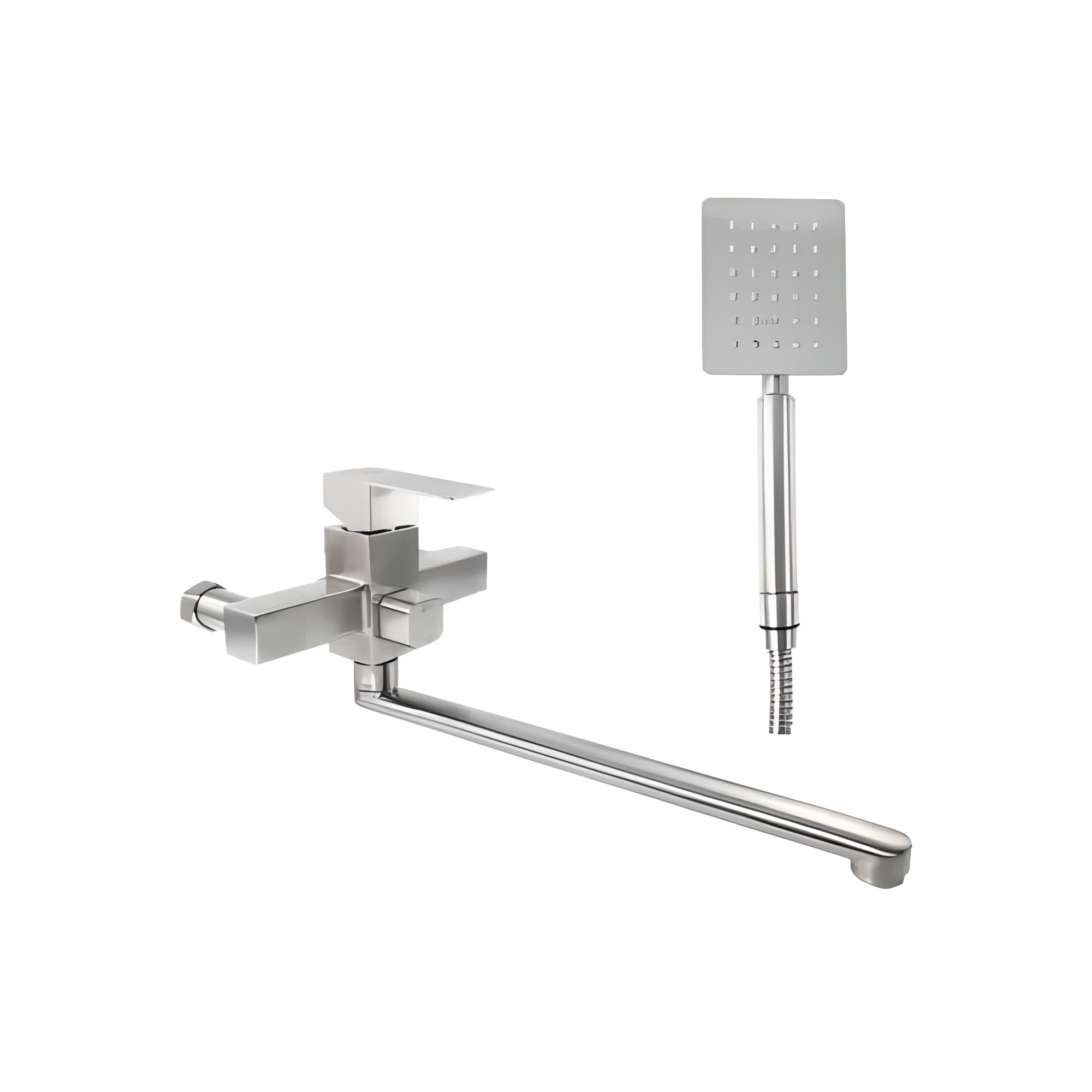 Смеситель для ванны Wezer PRO7-02 Сатин (SQ-1034707)