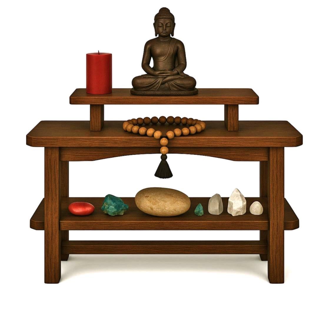 Алтарь для медитации из дерева Танталио Терракот (ЛАТ-003332)