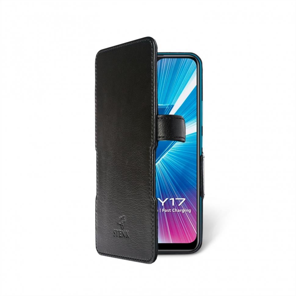 Чехол книжка Stenk Prime для Vivo Y17 Черный (63519)
