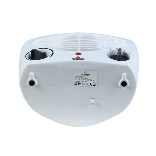 Тепловентилятор спиральный Crownberg CB-7747 1000/2000 Вт (28843563) - фото 3 Тепловентилятор спиральный Crownberg CB-7747 1000/2000 Вт (28843563) - фото 3