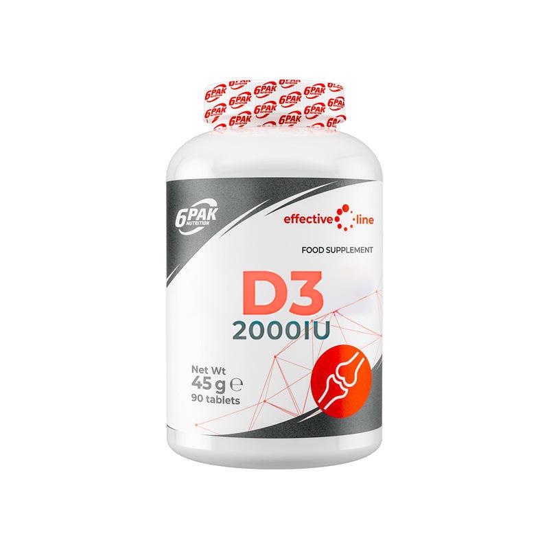 Витамин D для спорта 6PAK Nutrition Vitamin D3 2000 90 Caps Витамин D для спорта 6PAK Nutrition Vitamin D3 2000 90 Caps