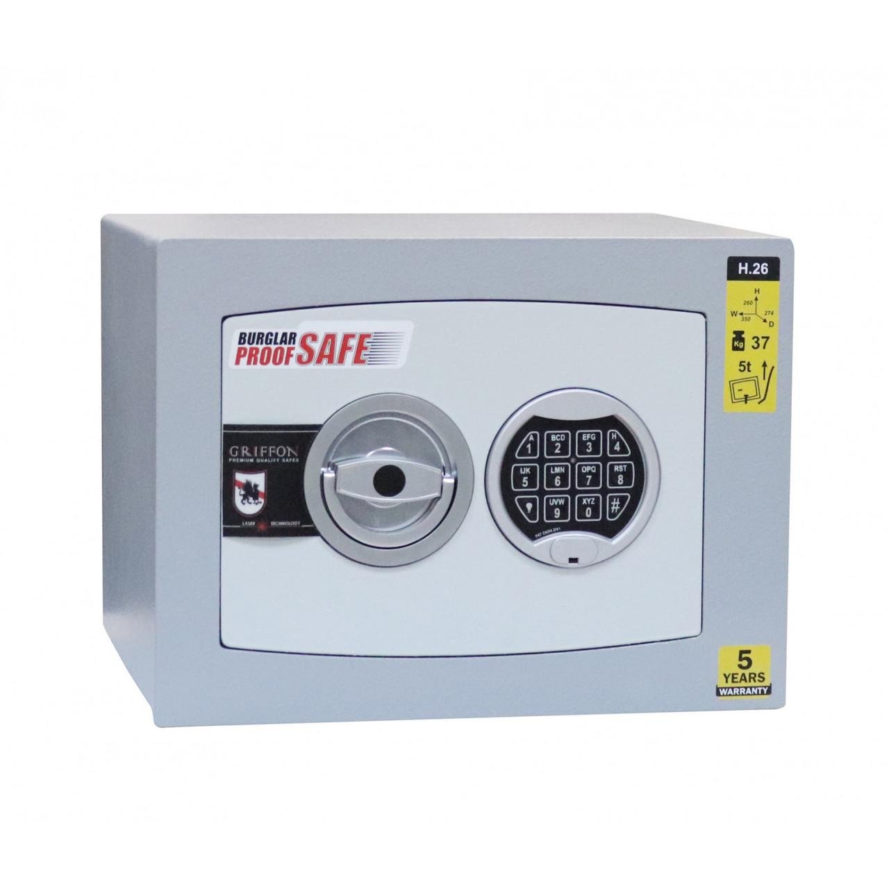 Сейф взломостойкий Griffon H.26.E.SL (25763572)