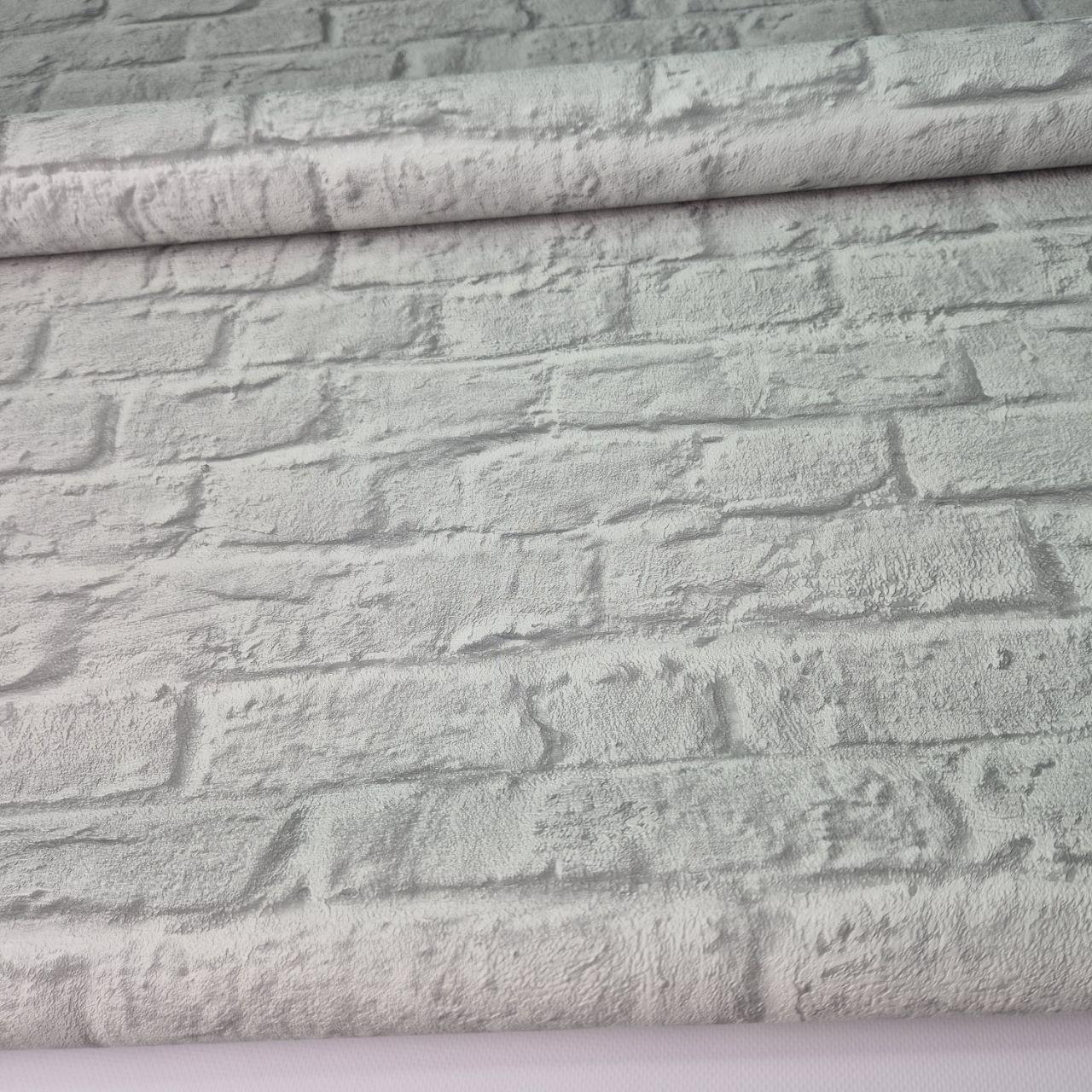 Шпалери вінілові Marburg 1034117 цегла для вітальні/передпокою/коридора 10,05x1,06 м Сірий - фото 2 Шпалери вінілові Marburg 1034117 цегла для вітальні/передпокою/коридора 10,05x1,06 м Сірий - фото 2