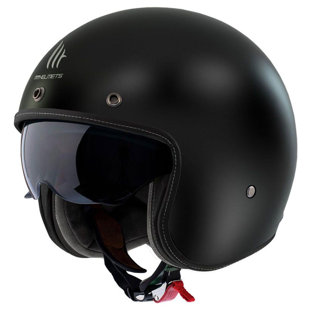 Мотошолом MT HELMETS Le Mans 2 SV S M Matt Black (31022)