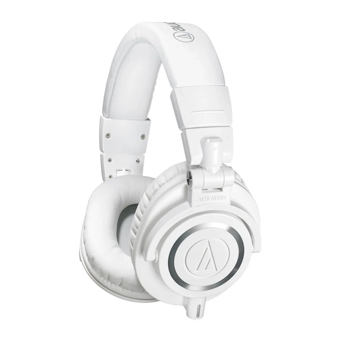 Наушники Audio-Technica со встроенными басами 3,5 мм White (ATH-M50X)