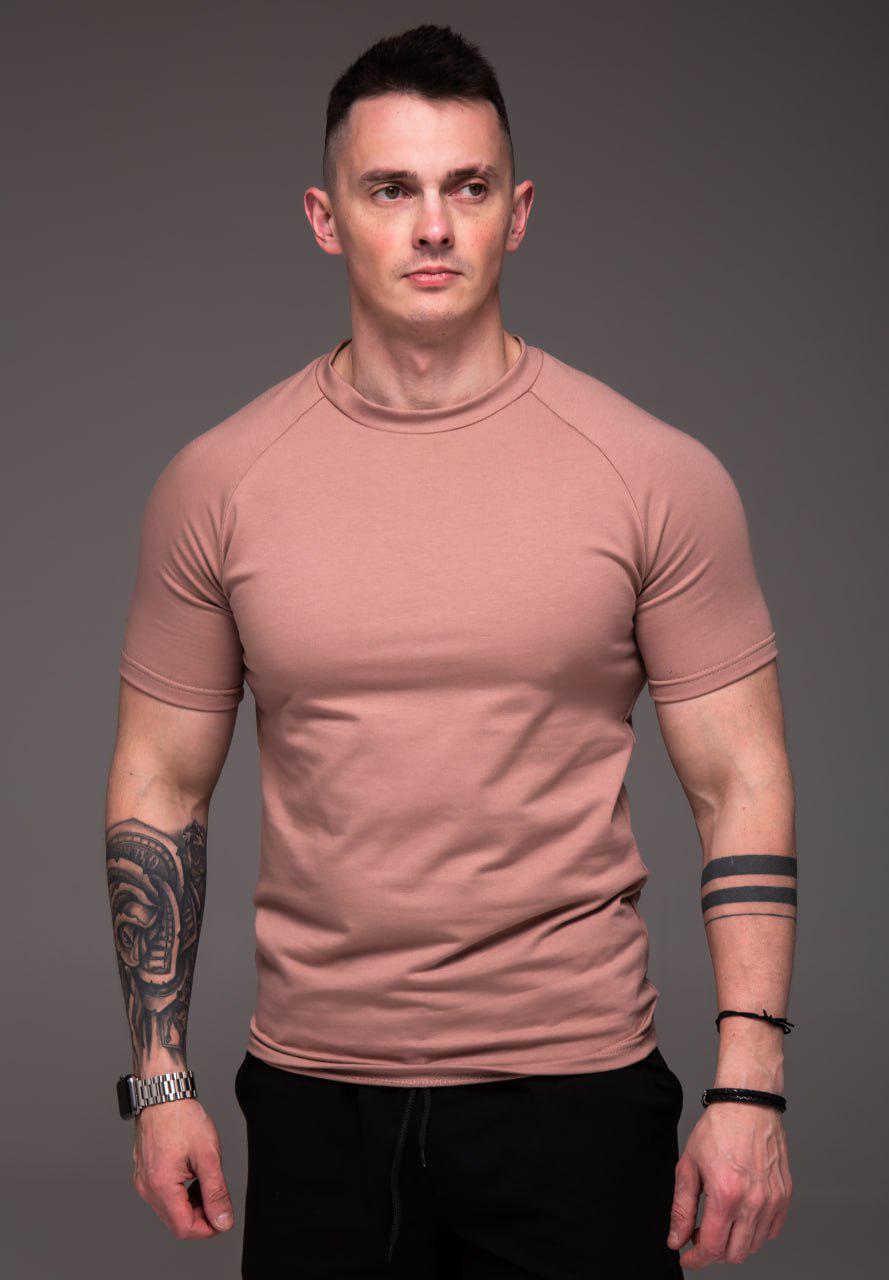Футболка мужская Reglan трикотажная M Мокко (2379/2/2)