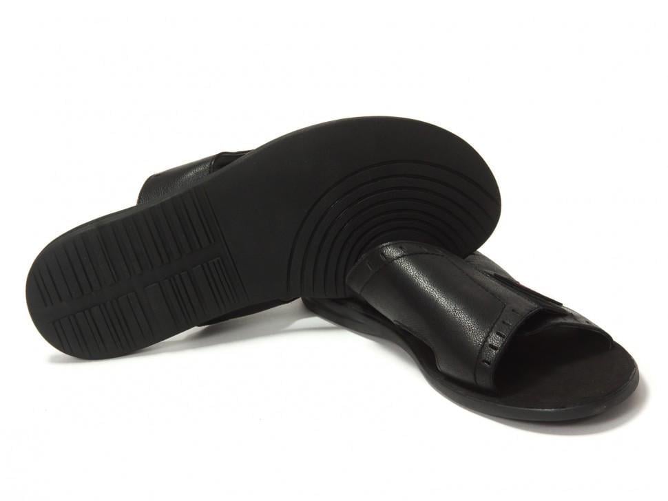 Шлепанцы мужские Aici Berllucci 7122856 натуральная кожа р. 44 Черный (2782) - фото 2 Шлепанцы мужские Aici Berllucci 7122856 натуральная кожа р. 44 Черный (2782) - фото 2