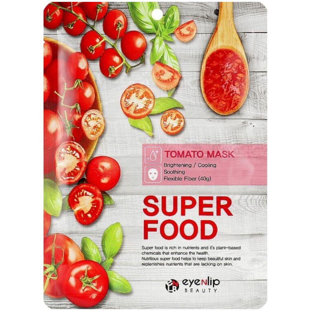 Тканевая маска для лица Eyenlip Super Food Tomato Mask 23 мл (8809555251460) - фото 1