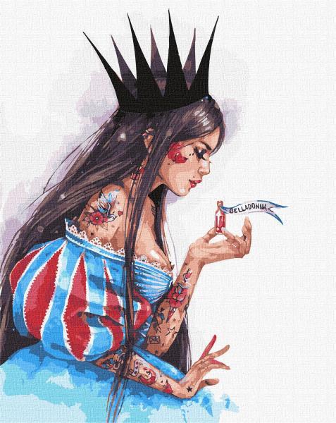 Картина по номерам Идейка Опасная красота 40х50 см в термопакете (KHO4969)