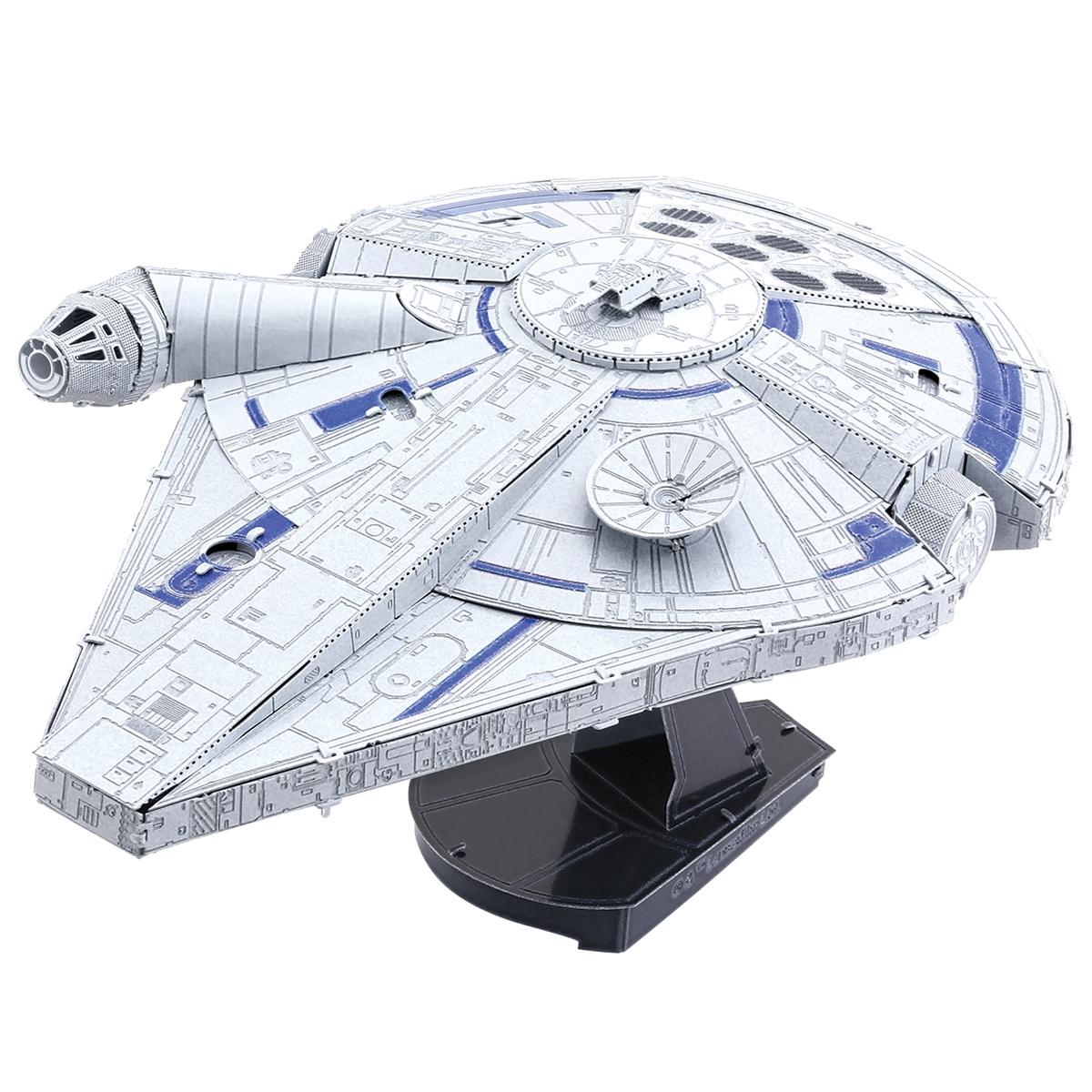 Конструктор Metal Earth Iconx Star Wars Millennium Falcon ICX201 (59363687) - фото 4