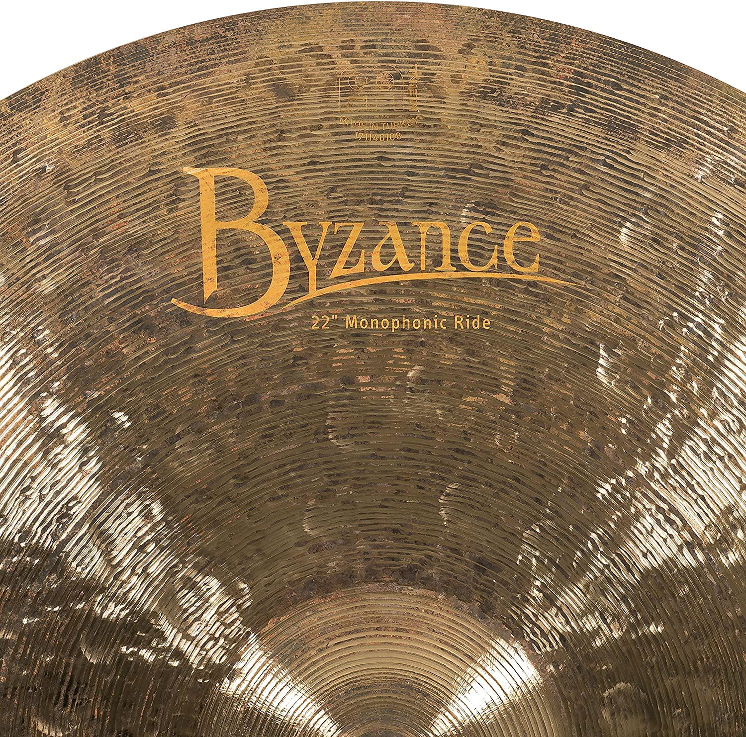 Тарелка Meinl Byzance Jazz B22MOR Monophonic Ride 22" (126075) - фото 4